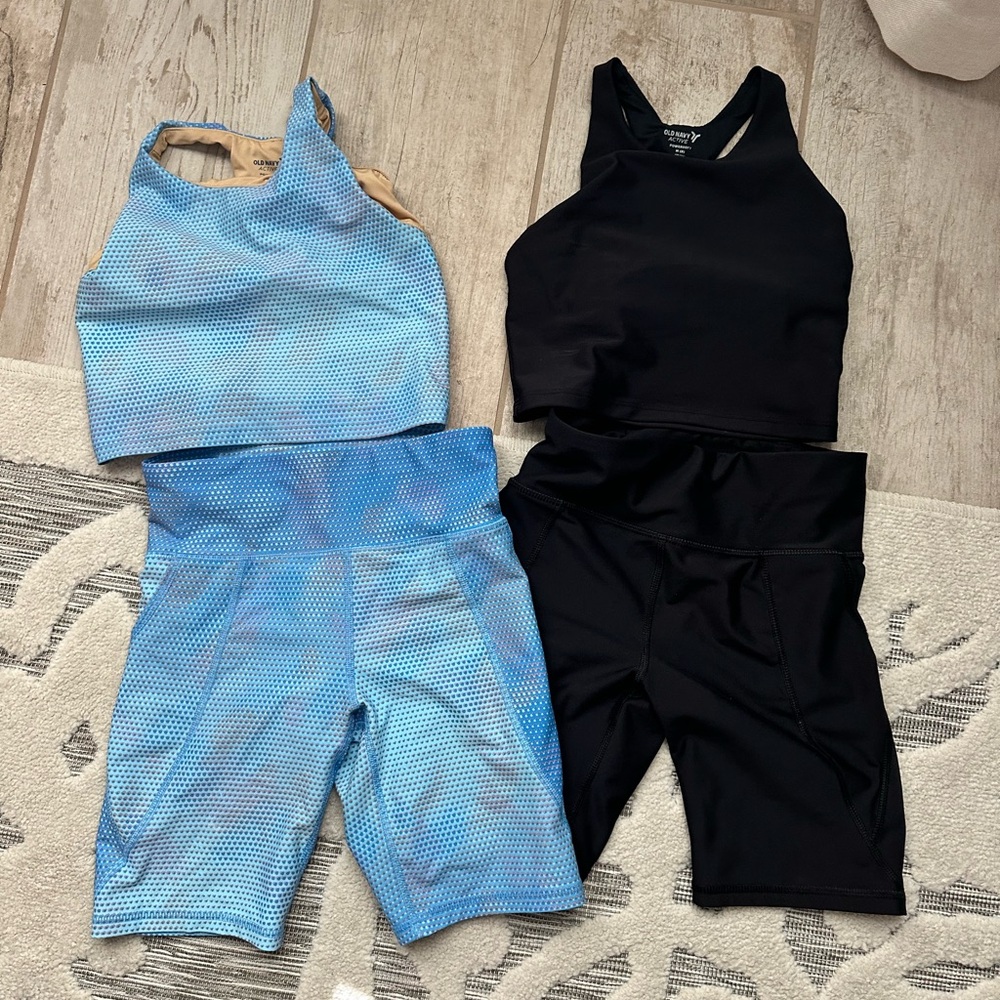 Two matching old navy active sets